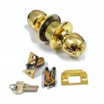 KNOB LOCK SET / GOLD